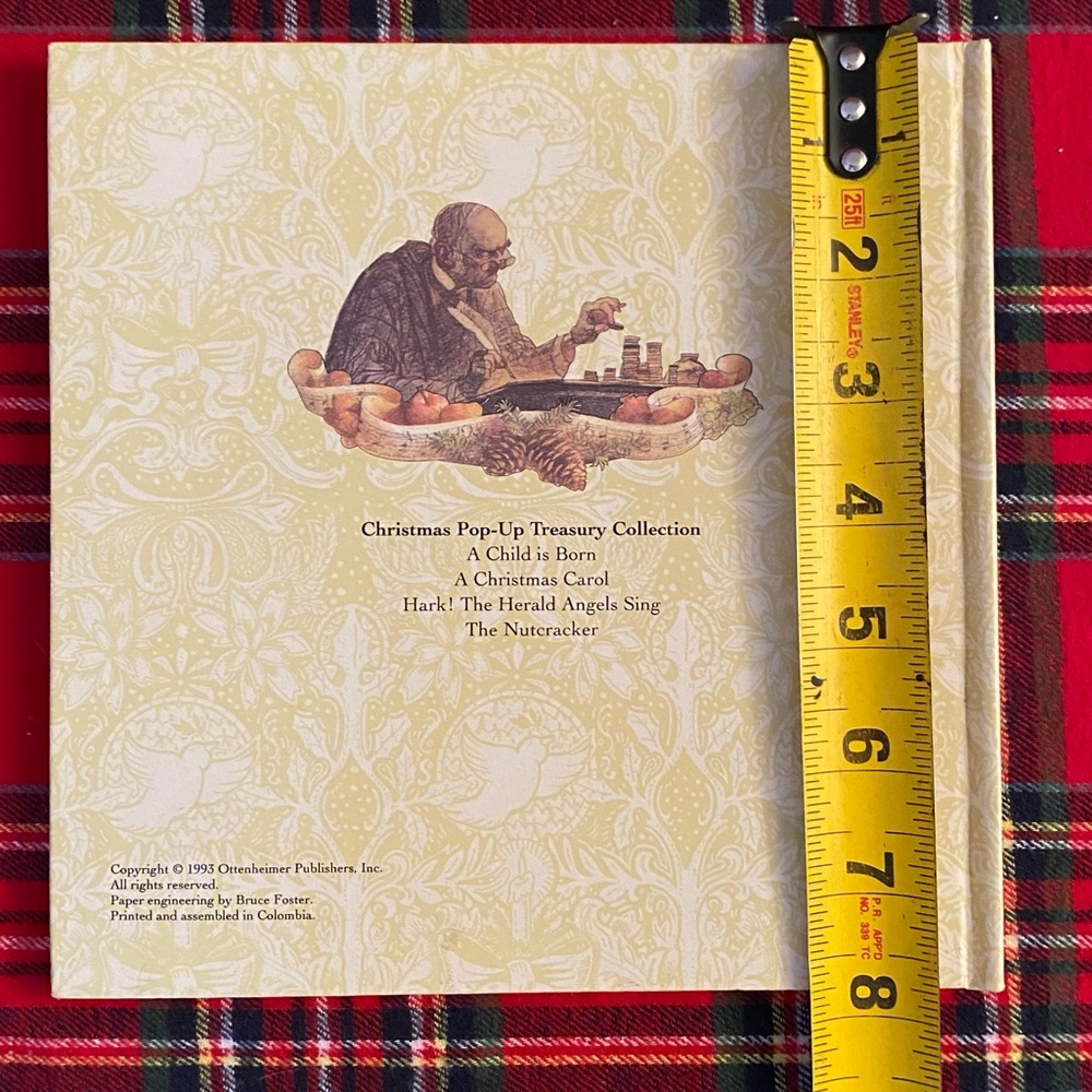 📖1993 A Christmas Carol Pop-Up Book - Picture 8 of 11